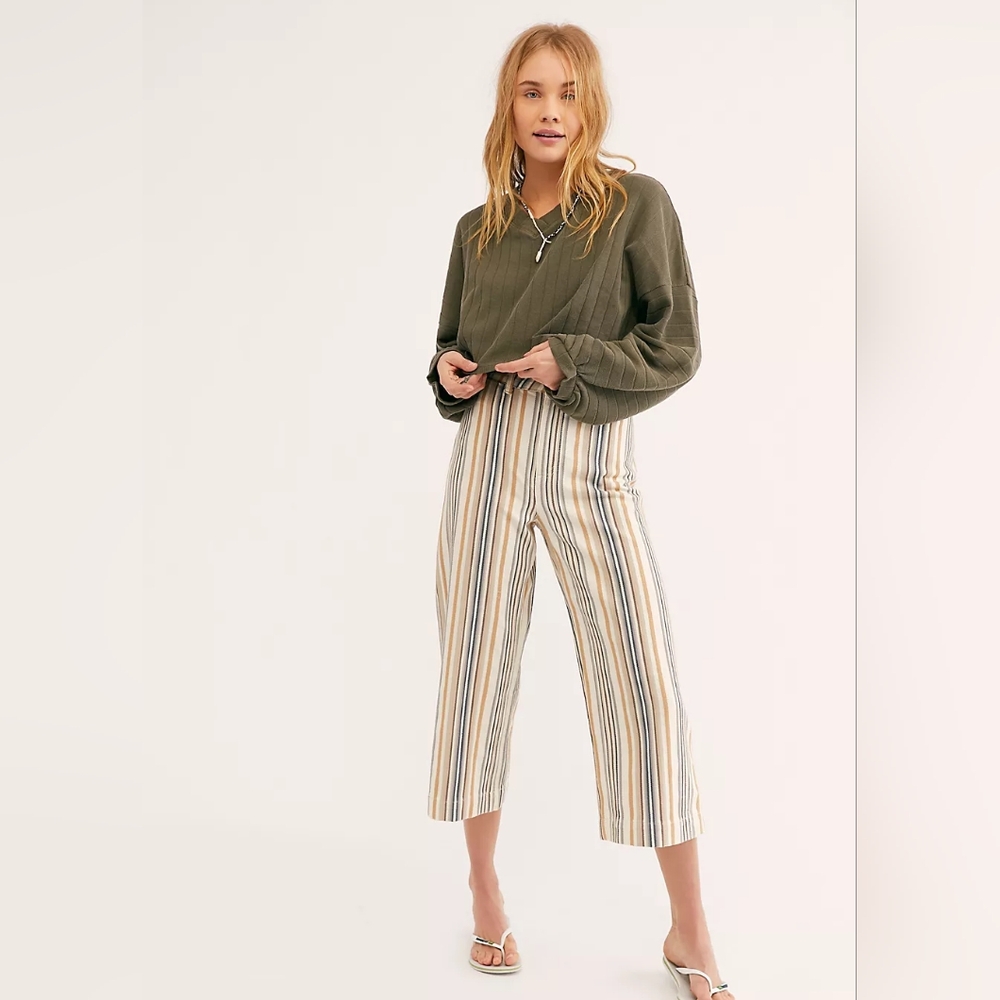 We The Free Crop Cotton Pants